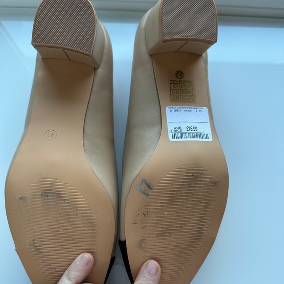 La Bottine Souriante Designer Insipired mademoiselle block heel - Picture 3 of 5